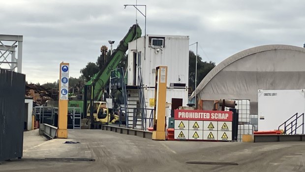 Emergency crews are on site following reports of an explosion at Allied Metals in Welshpool.