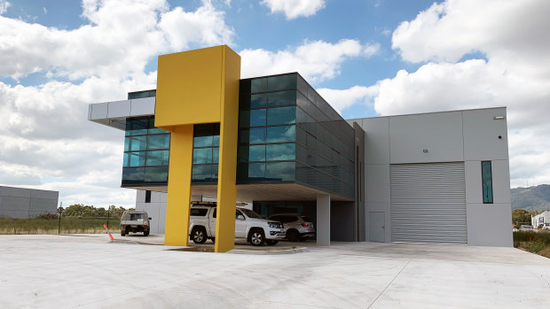 Four industrial warehouses at 7, 9, 13 and 14 Market Drive have been leased.