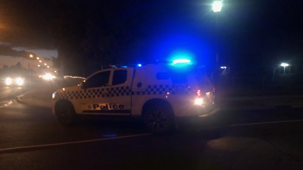 Police at Pakenham responding to reports of a man with a firearm.