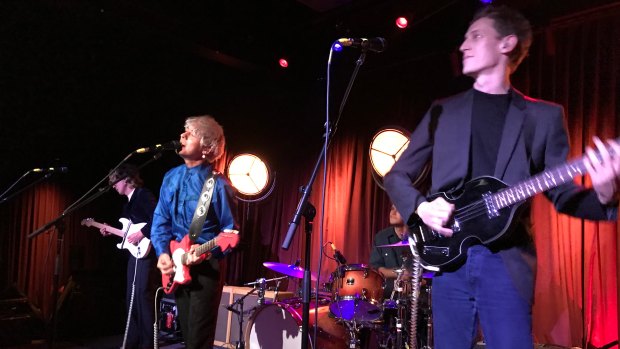 Last Dinosaurs at the upstairs stage at the Fortitude.