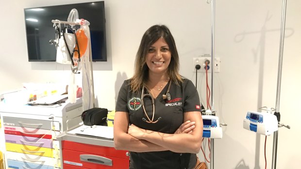 Shima Ghedia says you need "plenty of energy and chutzpah" to work in emergency medicine.