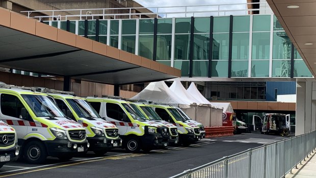 Victoria’s hospital system has been stretched for months. 