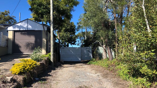 The driveway at 8 Nurran Street in Mt Gravatt East.