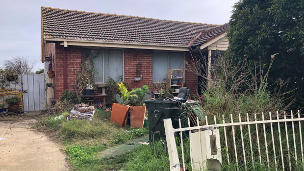 The Broadmeadows home Jaymes Todd lived in with his mother, father and two brothers. Picture taken June 2018.