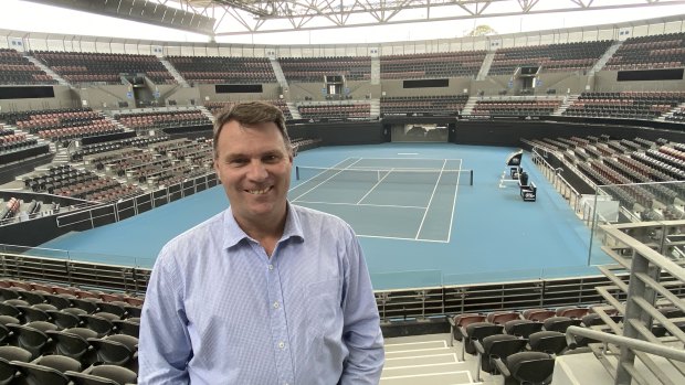 Tennis Queensland chief executive Mark Handley said the 2022 Brisbane International was now a “day by day proposition”.