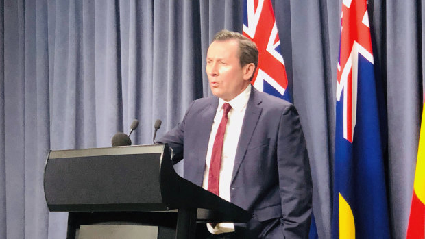 WA Premier Mark McGowan refused to answer questions about whether he had discussed Beach's exemption with Kerry or Ryan Stokes before the gas export ban was announced.
