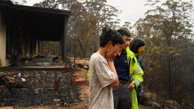 Gabriel, Justin and Helena plan to rebuild.