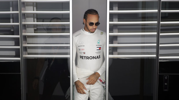 Lewis Hamilton says Formula One will have to act if there is a crash.