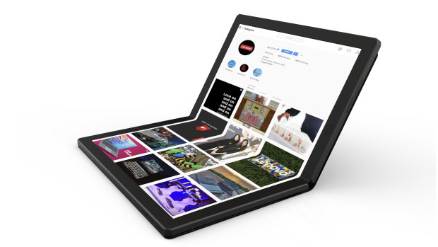 Lenovo's folding-screen ThinkPad is planned for release in 2020.