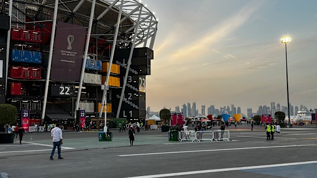Stadium 974 in Doha.