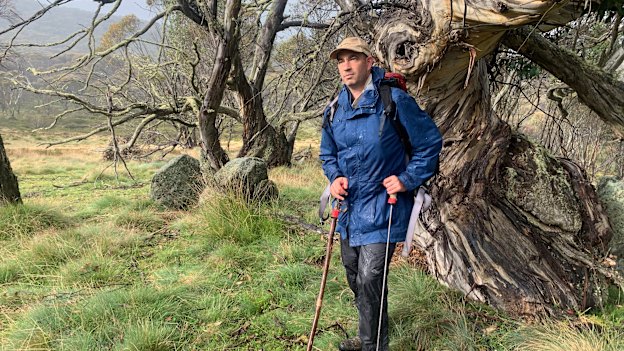 Avid hiker Anthony Sharwood: “We spend our lives following paths. There’s almost no randomness left.” 