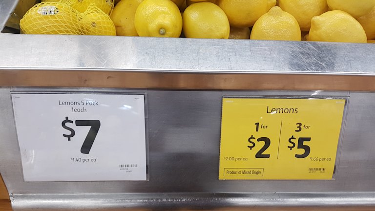 why are lemons so expensive