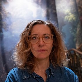 Production designer Fiona Crombie.