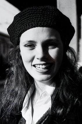 Amy McIlquham when she was 21 and working at Harrods. 