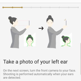 Sony's headphone app can upload pictures of your ears to tune 360 degree music.