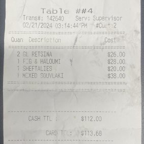 The bill.
