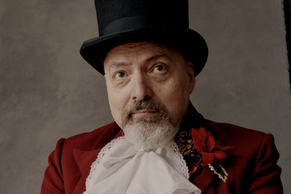 Tom Andolora, founder of Dickens Victorian Carolers.
