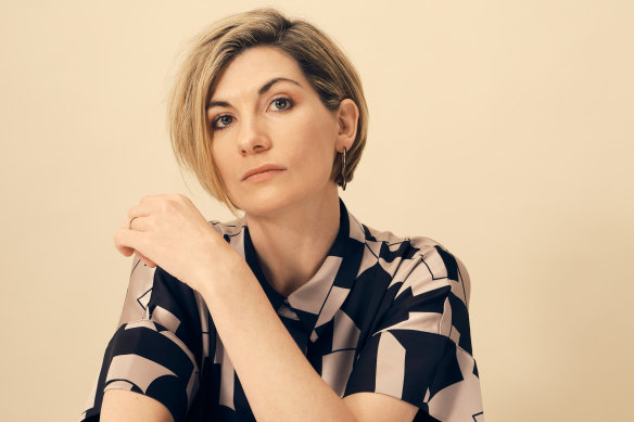British actor Jodie Whittaker is clearly pleased that she revised her original plan to take time off.