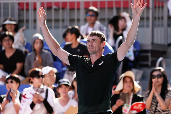 John Millman in Japan. 