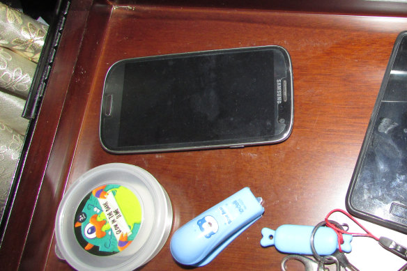 Items seized in Operation Molto