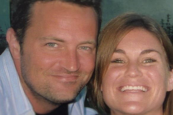 Perry with Mia Perry Bowick, who presents much of the docuseries.