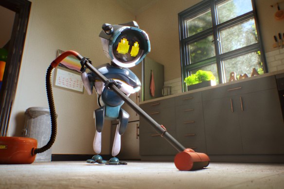 Butty, the student animation that was rebadged as T-130.