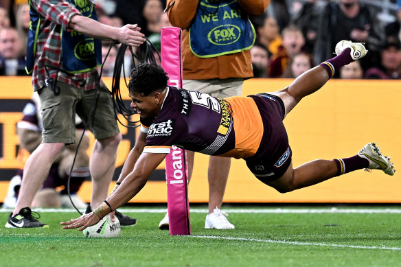 Selwyn Cobbo might have done enough on Saturday night to regain his Queensland Origin spot.