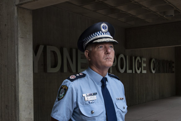 NSW Police Commissioner Mick Fuller says he will step down next year.