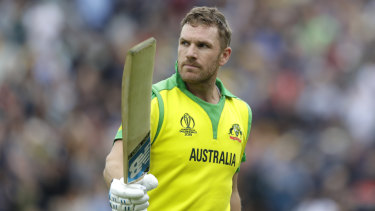 Back on track: Aussie skipper Aaron Finch.