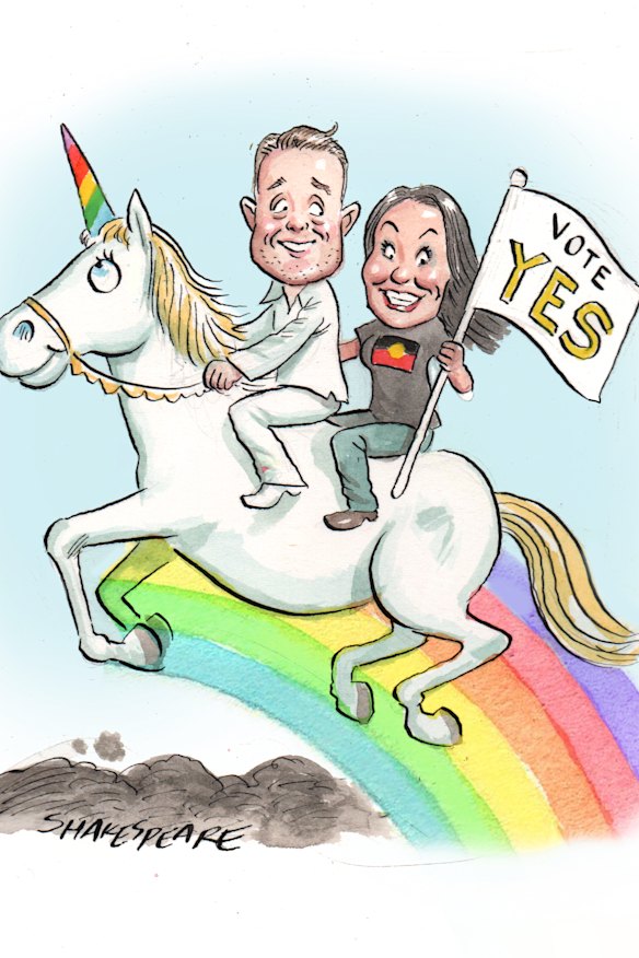 White knight: Linda Burney is bolstering her team ahead of the Voice referendum.