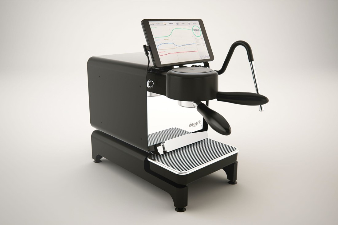 Decent DE1 coffee machine A dash of data the secret to the elusive