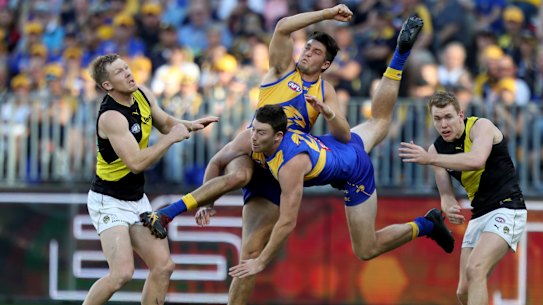 A $1.4 million betting payout hinged on West Coast beating Richmond during round  nine in 2018.
