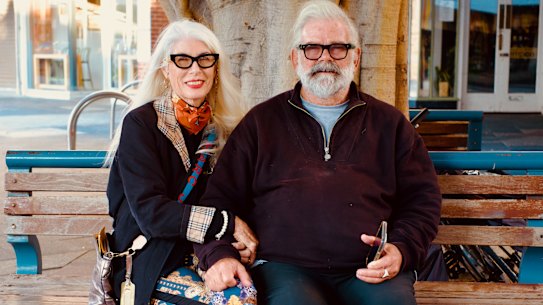 Kim and Patrick have been married for 50 years and have stashed surfboards “all over the world”.