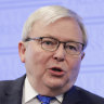 Rudd says Assange faces 'unacceptable' and 'disproportionate' punishment
