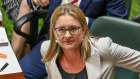 Jacinta Allan during her first sitting day in parliament as Victorian Premier.