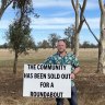 Paul Speering in front of the site in Oakford, WA, where the proposed  Free Reformed School would be built. 
