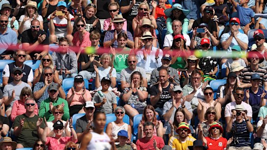 The crowds in Birmingham have set a UK attendance record for Commonwealth Games.
