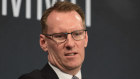 Andrew Jennings, Managing Director - APAC Infrastructure, KKR, speaks on the Panel Infrastructure Investment - how to build returns amid global uncertainty at the Sydney Infrastructure Summit on November 11, 202