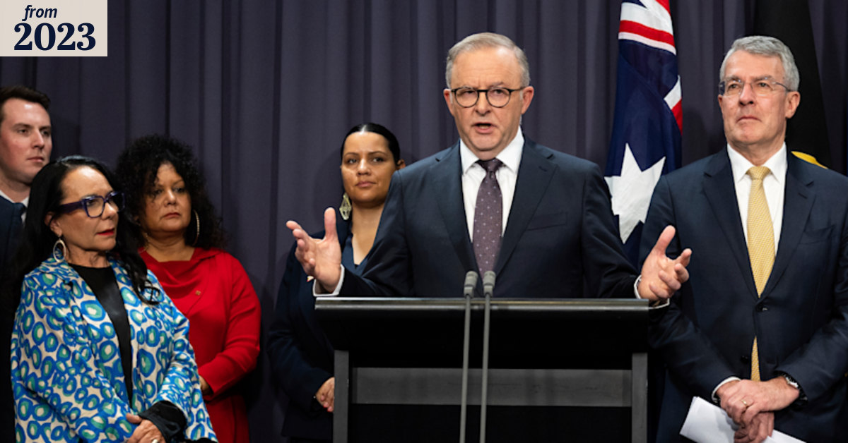 Voice to parliament referendum legislation passes