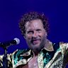 Italian singer-songwriter Jovanotti aka Lorenzo Cherubini performs on stage at the Womadelaide festival on his first Australian tour.