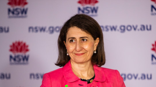 Premier Gladys Berejiklian has announced children will be able to from ‘friend bubbles’ from midday Tuesday. 
