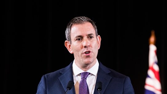 Treasurer Jim Chalmers at the Jobs and Skills Summit: business attended in good faith.