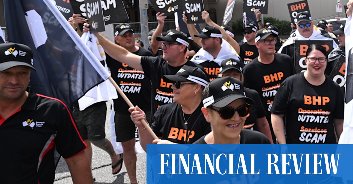 afr.com - David Marin-Guzman - Glencore moves to slash labour hire pay in defiance of Labor's laws