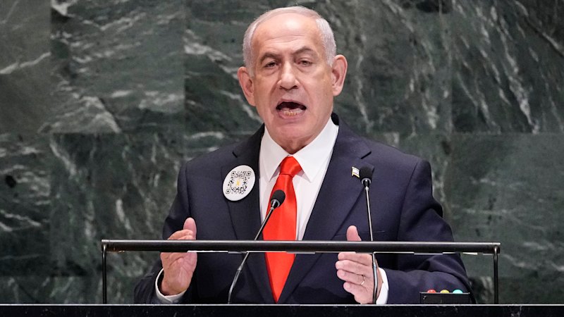 Netanyahu Accuses Albanese, Others of Caving to Pressure in UN Address