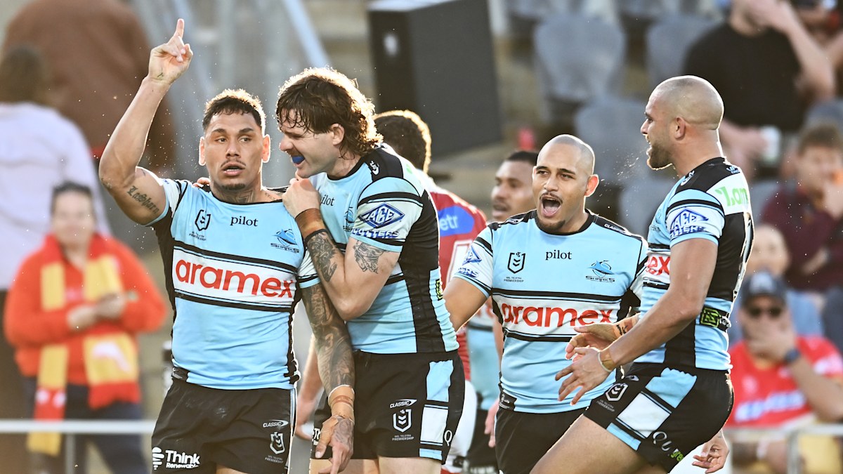 Record tumble as Sharks annihilate ‘embarrassed’ Dolphins 