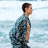 The Commas show at Tamarama beach with a surf backdrop. “It feels completely honest, both to the brand and to me personally,” designer Richard Jarman says of the location.