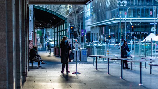 Melbourne’s lockdown has been extended until at least Thursday.