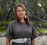 Quandamooka artist Delvene Cockatoo-Collins.