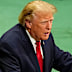 Donald Trump speaks at the UN.