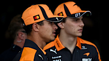 Oscar Piastri with teammate Lando Norris.